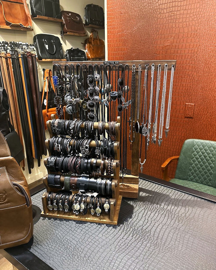 Bolo ties and bracelets