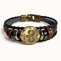 Zodiac Leather Bracelet in Aries [Aries]