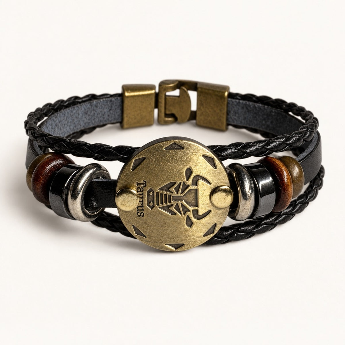 Zodiac Leather Bracelet in Taurus [Taurus]